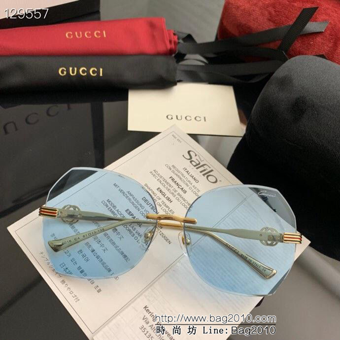 GUCCI古馳 女士圓框太陽鏡 完美品質 獨特設計 適合各種臉型 經典太陽鏡   lly1452